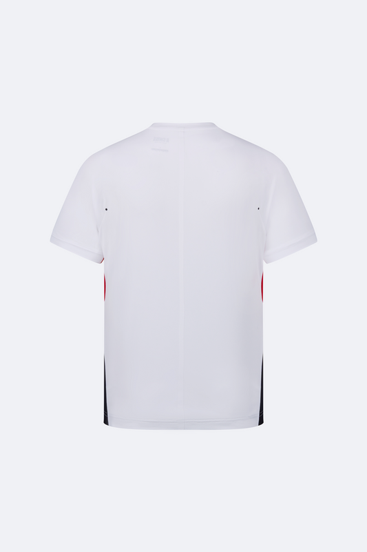 1011246-101 | RBLV M.P.F. SHIRT | WHITE/MARS RED/BLUE