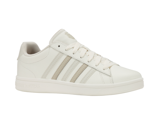 04413-127-M | COURT TIEBREAK II | SNOW WHITE/LIGHT GRAY/PEYOTE