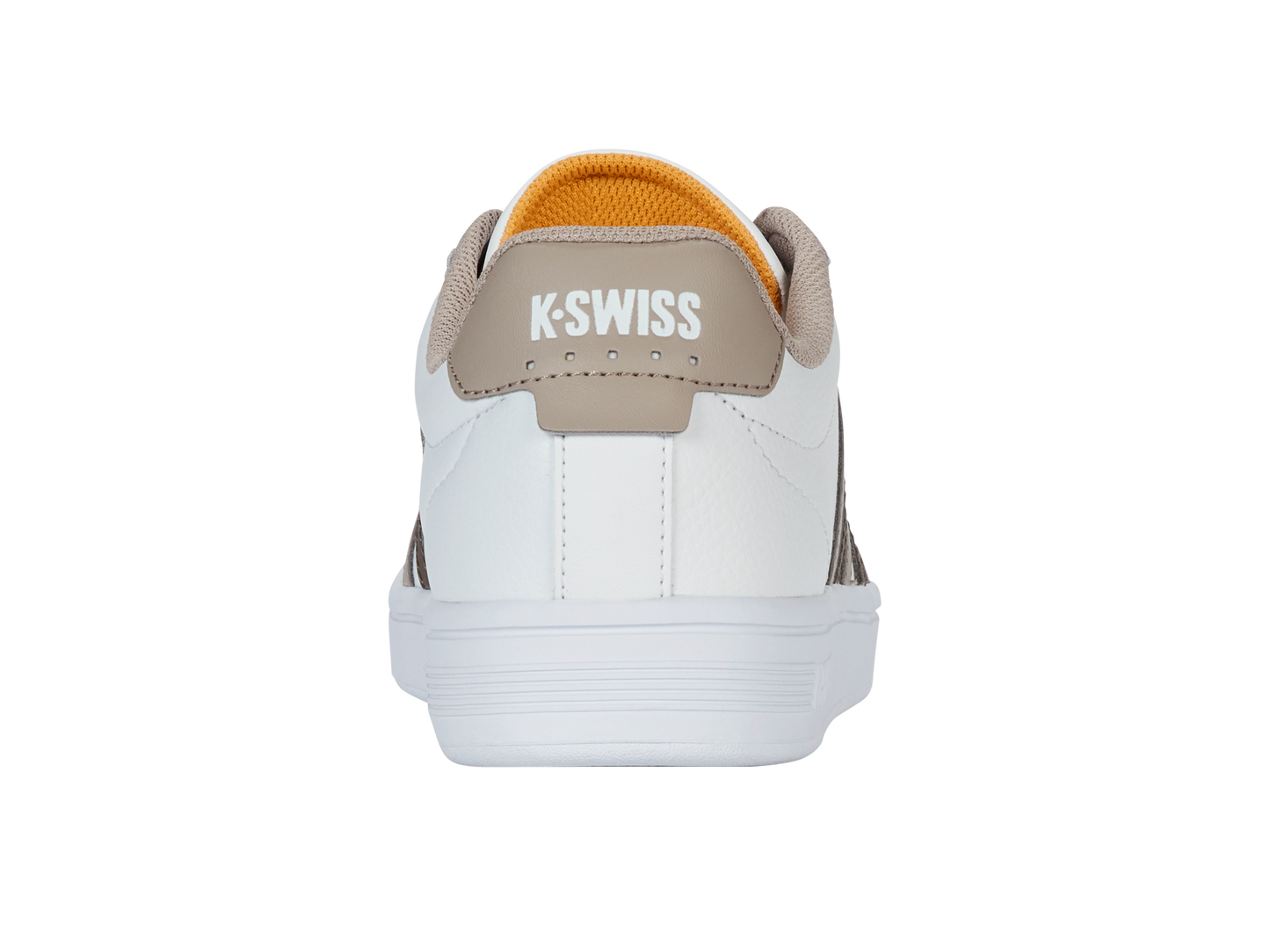 04413-986-M | COURT TIEBREAK II | WHITE/TAUPE/TEAK/JURASSIC GOLD