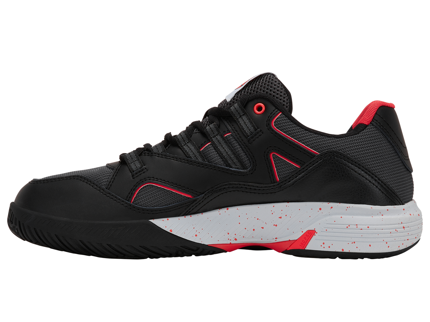 04435-074-M | TURA TEAM PADEL | BLACK/MICRO CHIP/NEON LAVA