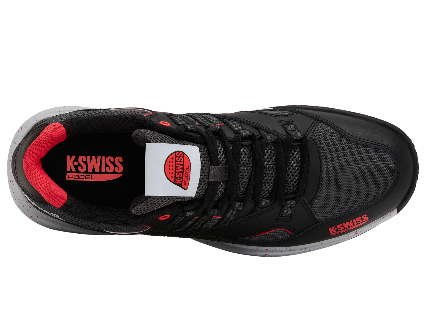 04435-074-M | TURA TEAM PADEL | BLACK/MICRO CHIP/NEON LAVA