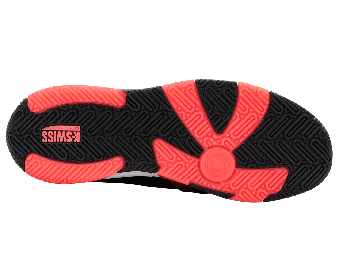 04597-074-M | K-FRAME PADEL | BLACK/MICRO CHIP/NEON LAVA