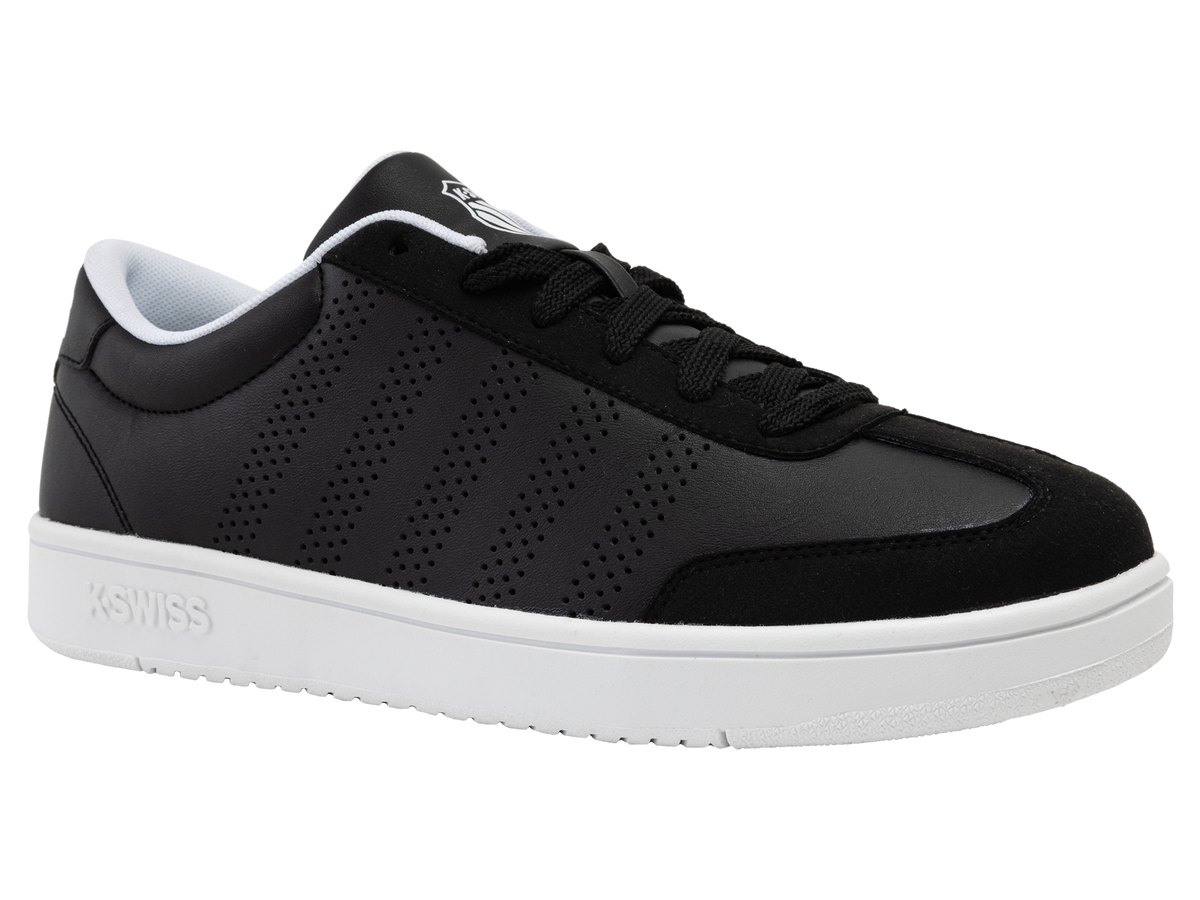 04784-002-M | COURT OPEN T-TOE | BLACK/WHITE
