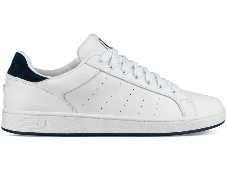 05353-167-M | MENS CLEAN COURT CMF | WHITE/NAVY/NAVY