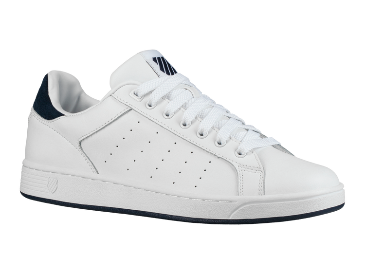 05353-167-M | MENS CLEAN COURT CMF | WHITE/NAVY/NAVY