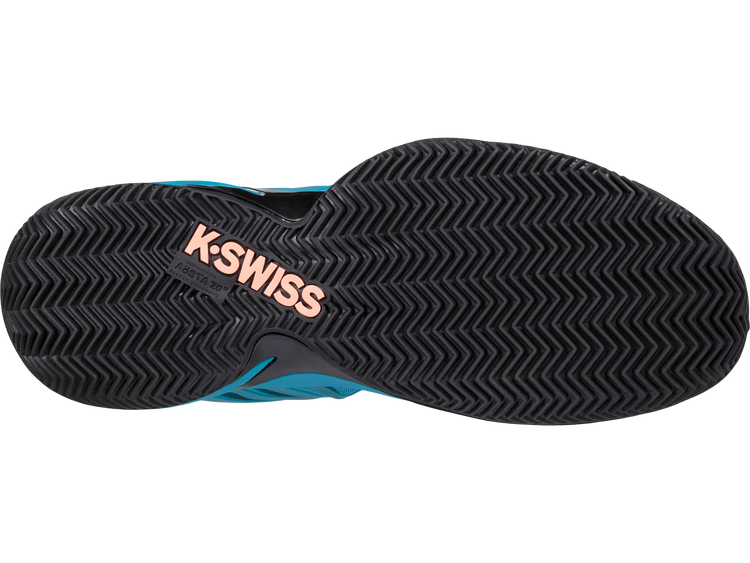 06169-476-M | MENS ULTRASHOT 2 HB | ALGIERS BLUE/BLACK/SOFT NEON ORANGE