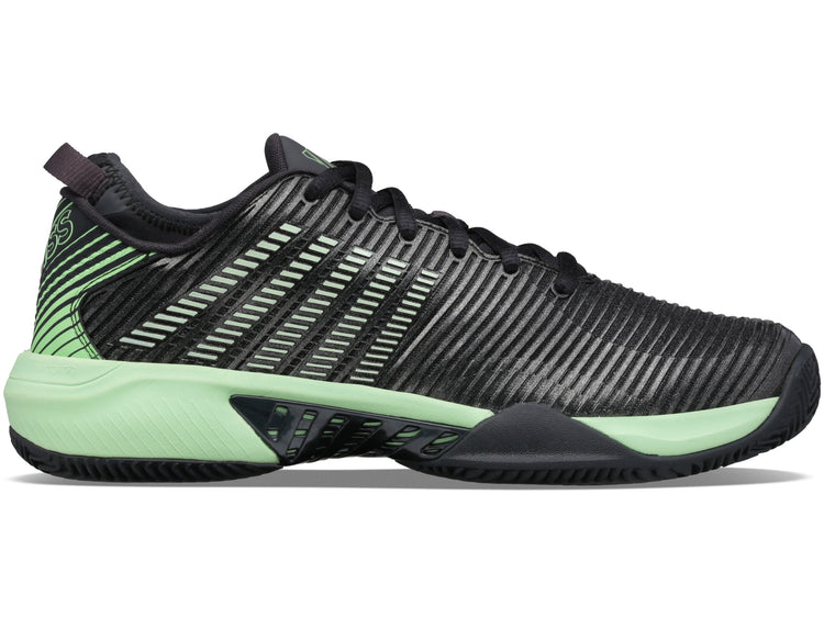 06617-405-M | HYPERCOURT SUPREME HB | BLUE GRAPHITE/SOFT NEON GREEN