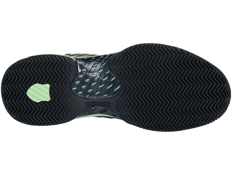 06617-405-M | HYPERCOURT SUPREME HB | BLUE GRAPHITE/SOFT NEON GREEN