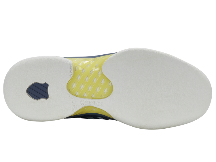 06804-464-M | HYPERCOURT EXPRESS 2 CARPET | VINTAGE INDIGO/BLANC DE BLANC/LUMINARY GREEN