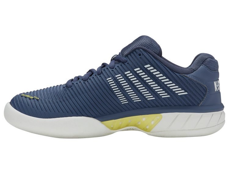 06804-464-M | HYPERCOURT EXPRESS 2 CARPET | VINTAGE INDIGO/BLANC DE BLANC/LUMINARY GREEN