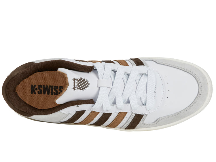 06931-919-M | COURT PALISADES | WHITE/TOASTED COCONUT/CHOCOLATE BROWN