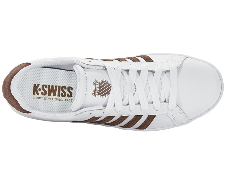 07011-936-M | COURT TIEBREAK | WHITE/CAPPUCCINO