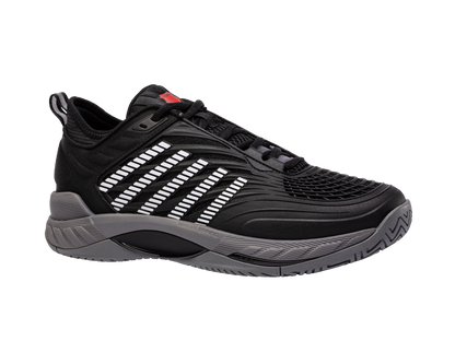 09071-038-M | HYPERCOURT SUPREME 2 | BLACK/STEEL GRAY/FIREY RED