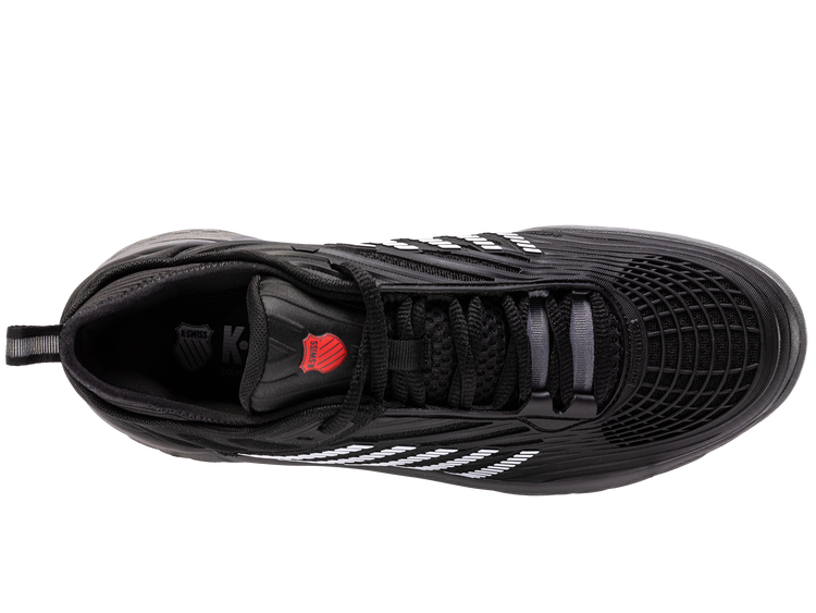 09071-038-M | HYPERCOURT SUPREME 2 | BLACK/STEEL GRAY/FIREY RED