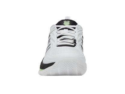 09072-184-M | HYPERCOURT SUPREME 2 CLAY | WHITE/BLACK/SOFT NEON GREEN