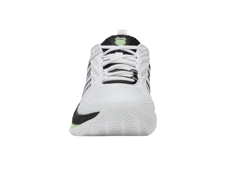 09072-184-M | HYPERCOURT SUPREME 2 CLAY | WHITE/BLACK/SOFT NEON GREEN