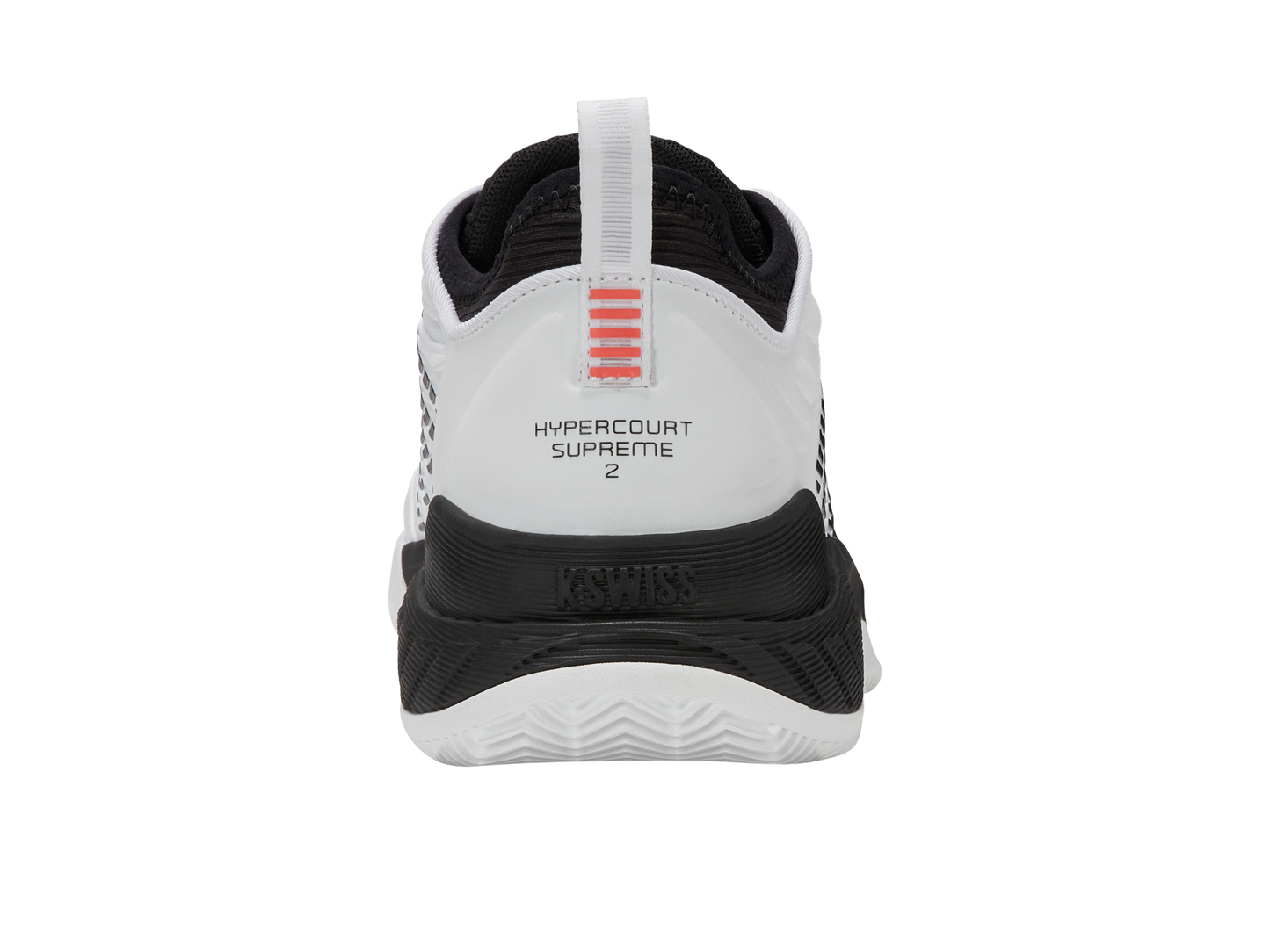 09072-184-M | HYPERCOURT SUPREME 2 CLAY | WHITE/BLACK/SOFT NEON GREEN
