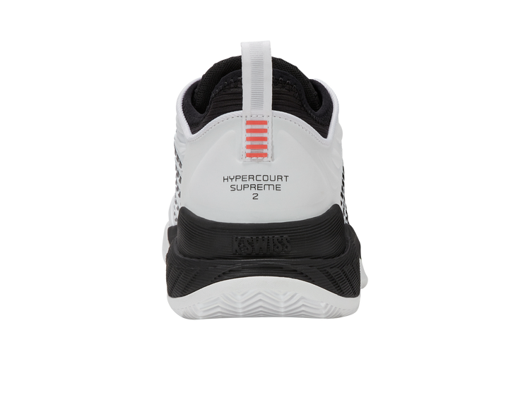 09072-184-M | HYPERCOURT SUPREME 2 CLAY | WHITE/BLACK/SOFT NEON GREEN