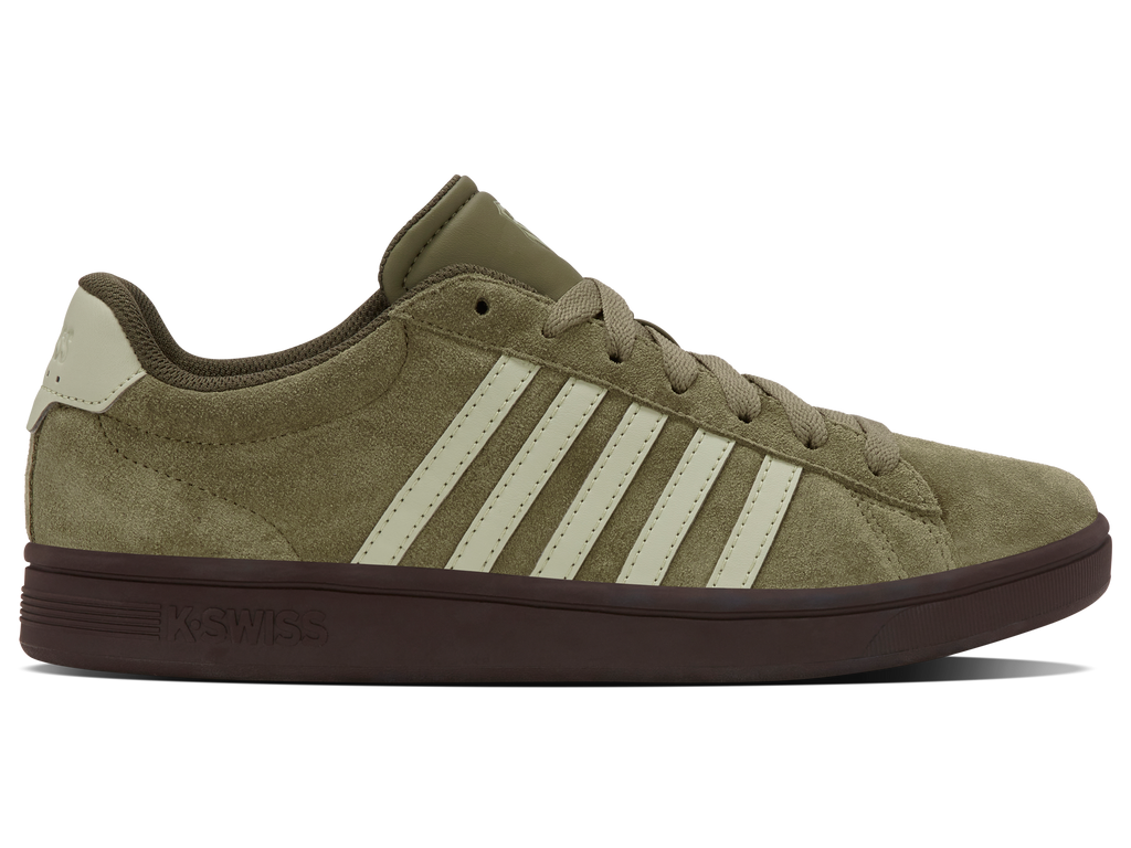 09492-367-M | COURT TIEBREAK II SDE | BURNT OLIVE/BLACK COFFEE/ALFALFA