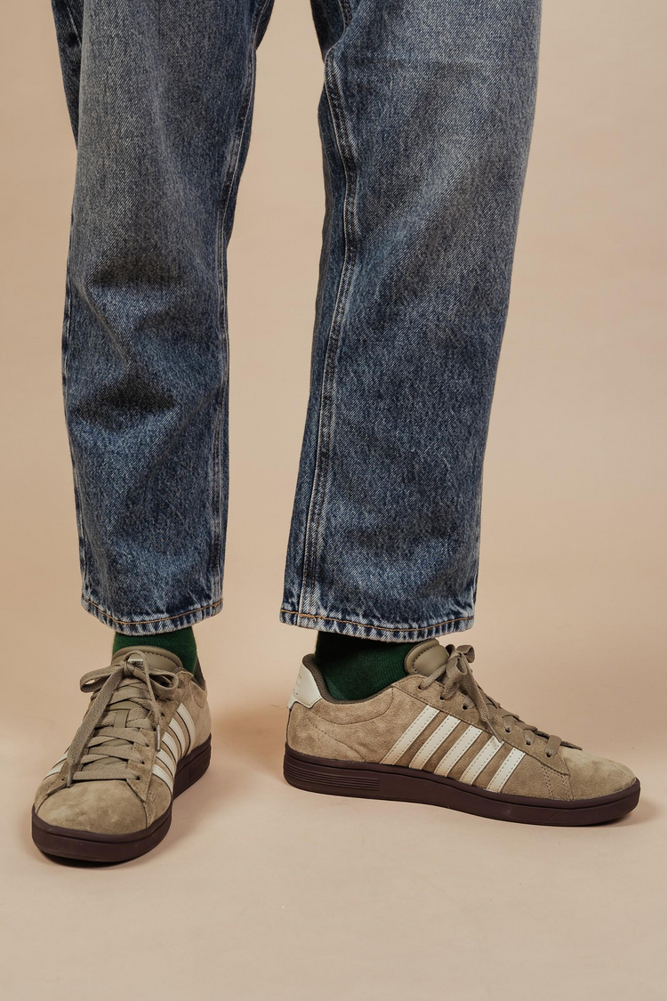 09492-367-M | COURT TIEBREAK II SDE | BURNT OLIVE/BLACK COFFEE/ALFALFA