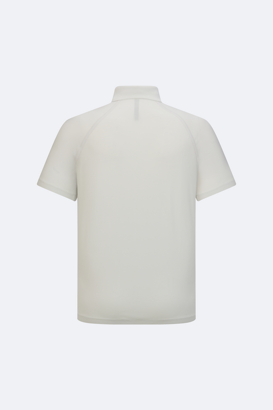 1011563-139 | MEN'S K-SWISS LOGO POLO SHIRT | OFF-WHITE