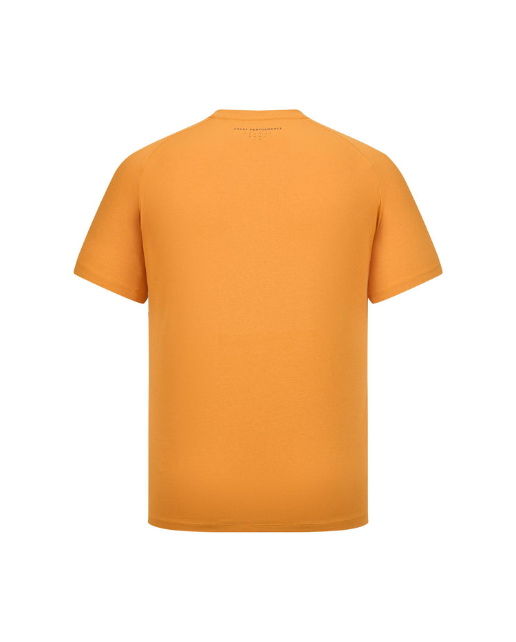 1011568-715 | T-SHIRT 'CRAFT THE COURT' QUICK-DRY UPF50+ | ORANGE