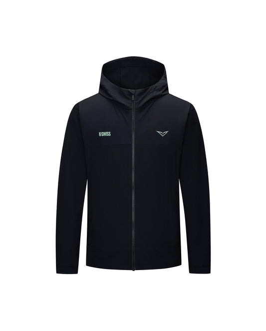 1013347-008 | K- SWISS X ANDREY RUBLEV MEN'S LOOSE FIT JACKET | BLACK