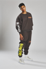 104362-031 | WILLY XL CREWNECK | BLACK POWER