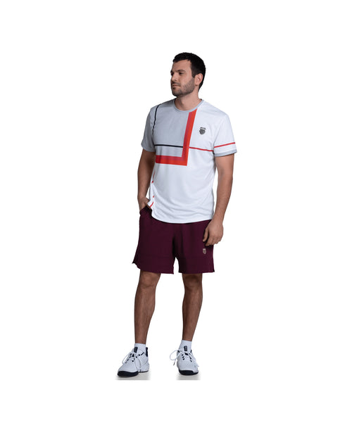 109111-650 | RIP STOP SHORT-7" | WINE - K-Swiss EU - 4