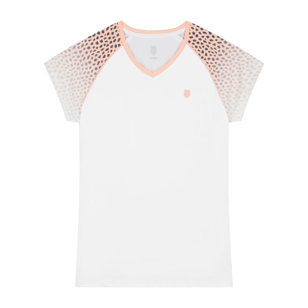 194933-123 | HYPERCOURT TOP | WHITE / PANTHER PRINT