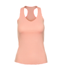 196053-815 | PLEATED V-NECK TANK | PEACH
