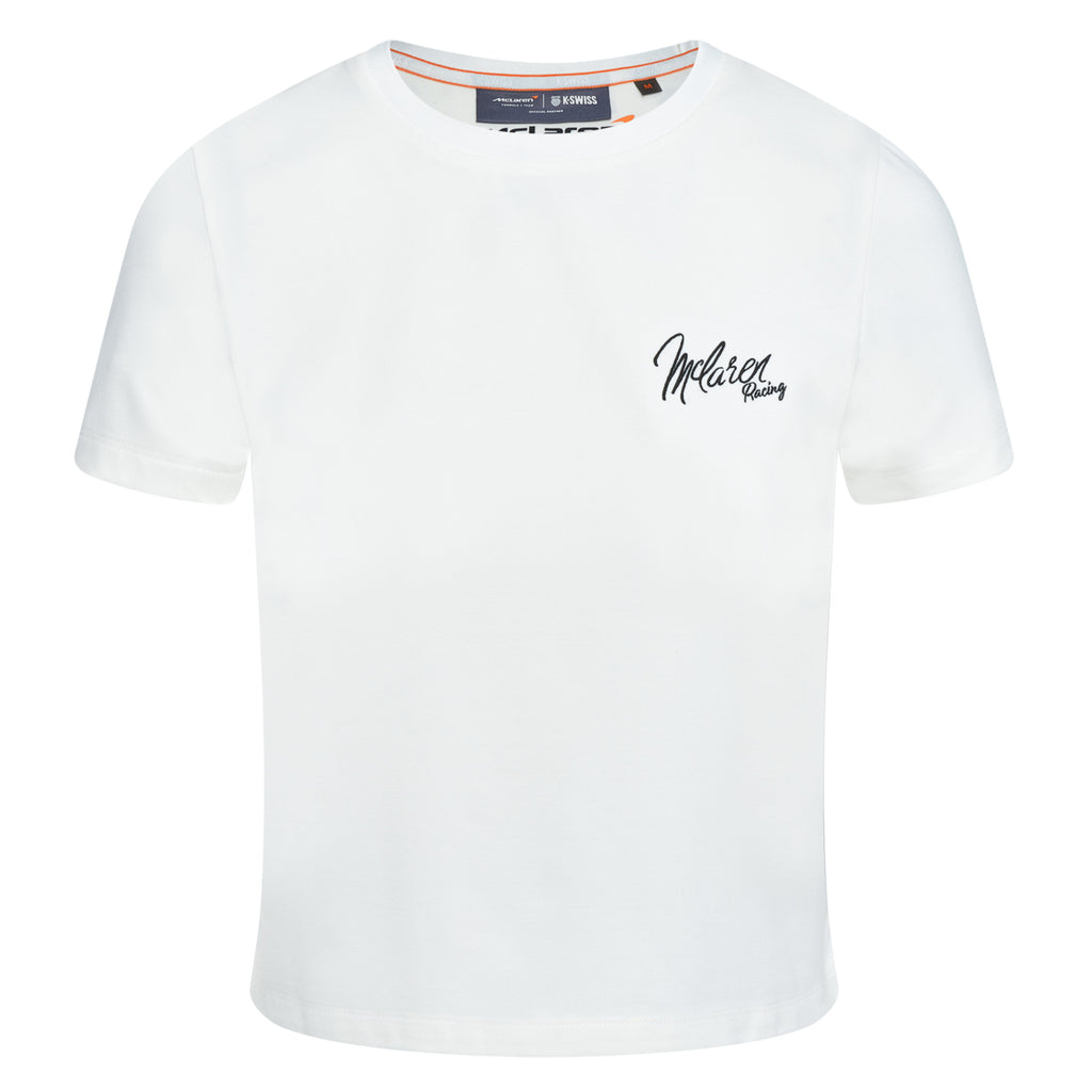 199353-156 | THE MCLAREN F1 TEAM CROP | WHITE