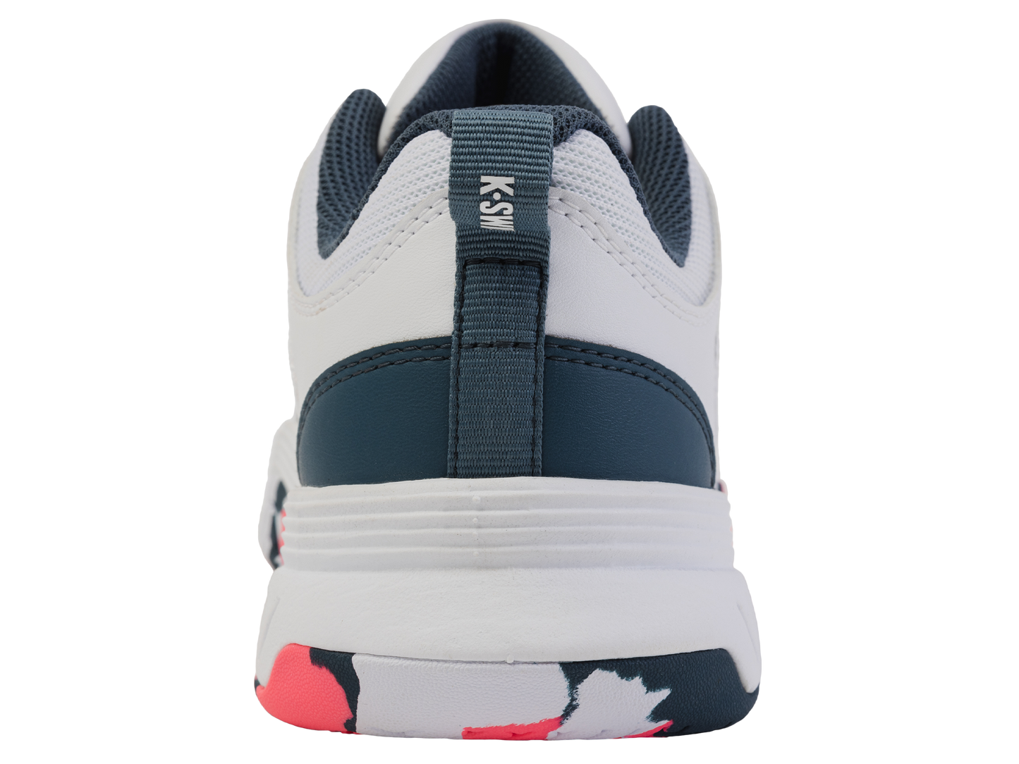 84428-129-M | COURT EXPRESS 2 | WHITE/STARGAZER/NEON BLAZE