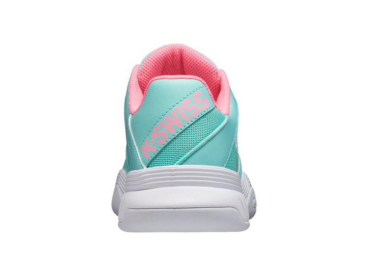 86934-437-M | COURT EXPRESS CARPET | ARUBA BLUE/SOFT NEON PINK/WHITE