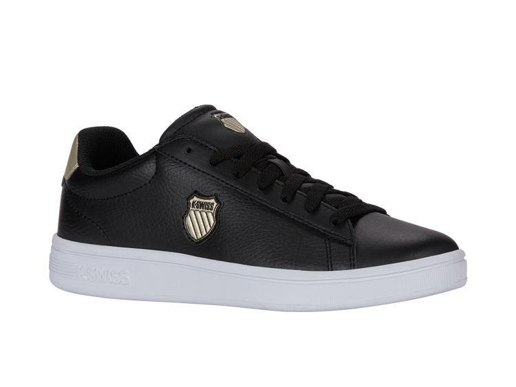 94412-015-M | COURT SHIELD II | BLACK/CHAMPAGNE/WHITE