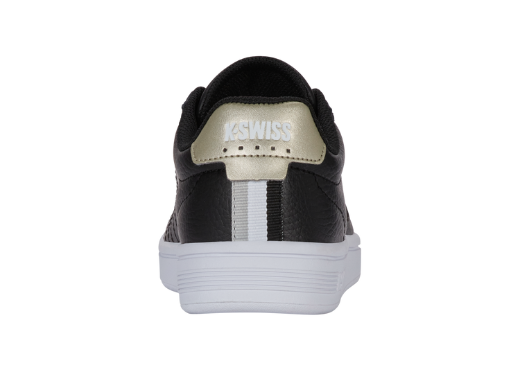 94412-015-M | COURT SHIELD II | BLACK/CHAMPAGNE/WHITE
