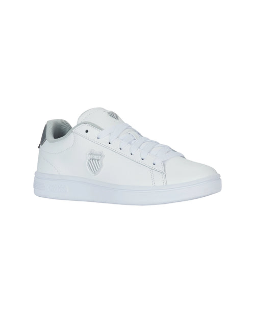 94412-178-M | COURT SHIELD II | WHITE/SILVER/WHITE - K-Swiss EU - 2