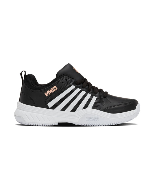 94429-078-M | COURT EXPRESS 2 CLAY | BLACK/WHITE/PEACH PARFAIT