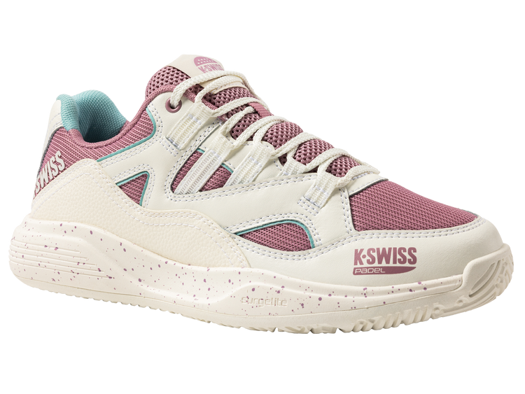 94435-966-M | TURA TEAM PADEL | SNOW WHITE/LILAS/PASTEL TURQUOISE