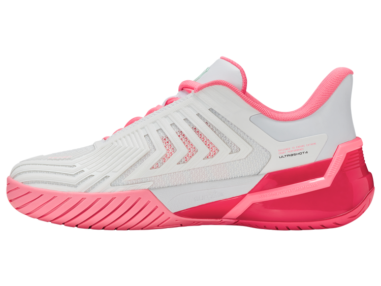 94437-162-M | ULTRASHOT 4 | WHITE/NEON PASTEL PINK/HOT NEON PINK
