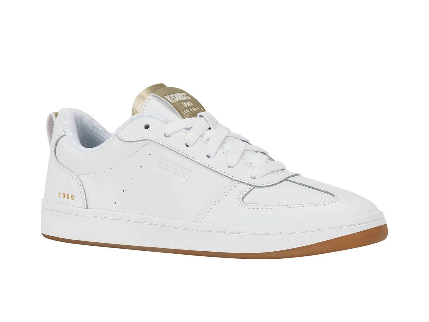 94734-199-M | COURT VARSITY | WHITE/GOLD/LIGHT GUM