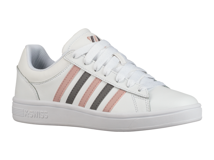 96154-152-M | COURT WINSTON | WHITE/PALE MAUVE/SMOKED PEARL