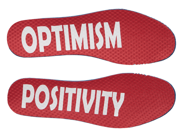 96345-037-M | WOMENS GARY VEE 004 LOW | POSITIVITY & OPTIMISM