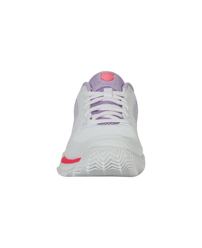 96614-182-M | HYPERCOURT EXPRESS 2 CLAY | WHITE/ORCHID PETAL/NEON BLAZE