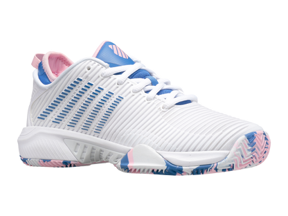 96617-969-M | HYPERCOURT SUPREME HB | WHITE/STAR SAPPHIRE/ORCHID PINK