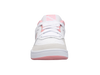 96802-973-M | WOMENS NORTH COURT | WHITE/FLAMINGO PINK