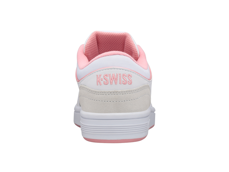 96802-973-M | WOMENS NORTH COURT | WHITE/FLAMINGO PINK