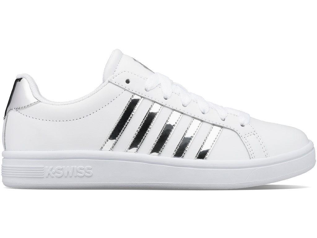 97011-110-M | COURT TIEBREAK | WHITE/SILVER