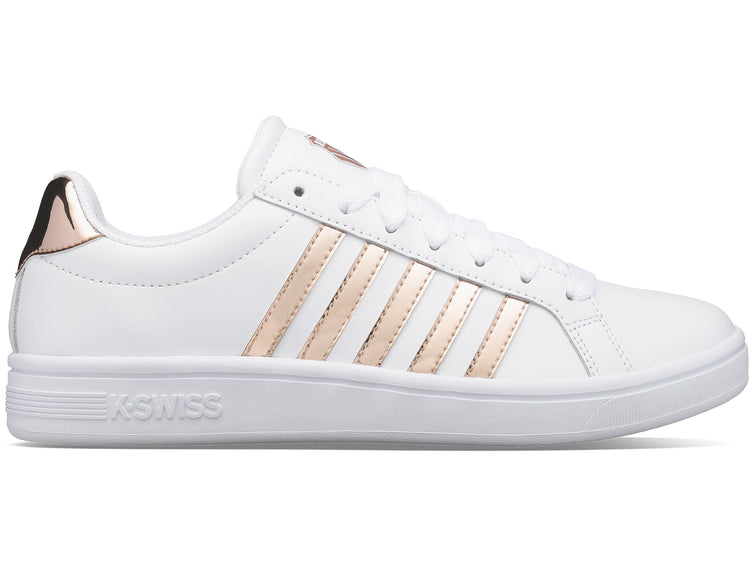 97011-188-M | COURT TIEBREAK | WHITE/ROSE GOLD