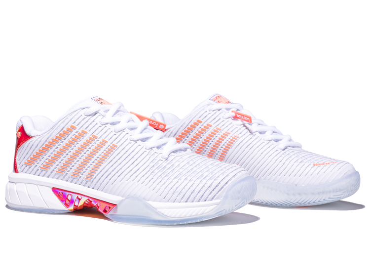 97382-112-M | HYPERCOURT EXPRESS 2  LUCKY IN LOVE | WHITE/DOVE/ORANGE GLOW